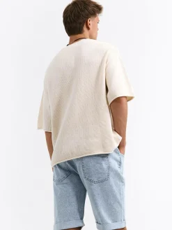 GATE Dżinsowe szorty typu jogger| Spodnie·Spodenki ☀️