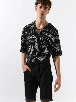 GATE Dżinsowe szorty typu jogger| Spodnie·Spodenki ☀️