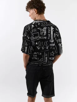 GATE Dżinsowe szorty typu jogger| Spodnie·Spodenki ☀️