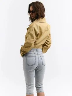 GATE Dżinsy 3/4| Spodnie·Jeansy