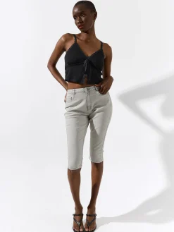 GATE Dżinsy 3/4| Spodnie·Jeansy