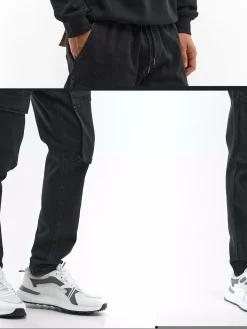 GATE Dżinsy typu jogger| Spodnie·Jeansy