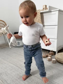 GATE Dżinsy z elastyczną talią|Dzieci Baby