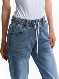 GATE Dżinsy z elastyczną talią| Spodnie·Jeansy