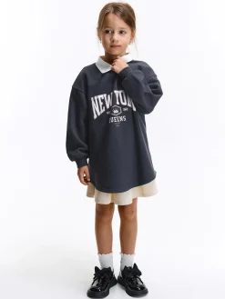 GATE Dluga bluza z nadrukiem|Dzieci Dziewczynki·Bluzki