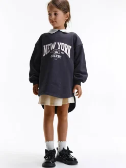 GATE Dluga bluza z nadrukiem|Dzieci Dziewczynki·Bluzki