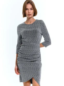 GATE Dopasowana kobieca mini sukienka koktajlowa|Dzieci Maternity