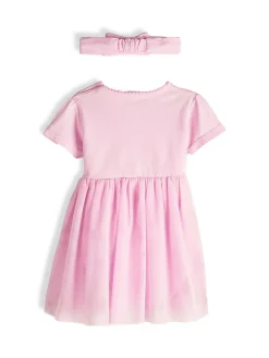 GATE Dopasowana sukienka z tiulową spódnicą|Dzieci Baby