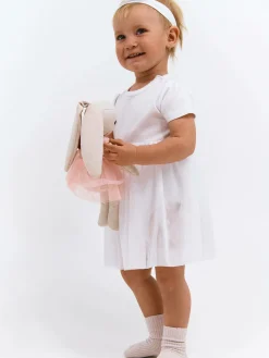 GATE Dopasowana sukienka z tiulową spódnicą|Dzieci Baby