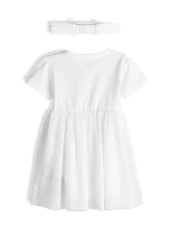 GATE Dopasowana sukienka z tiulową spódnicą|Dzieci Baby