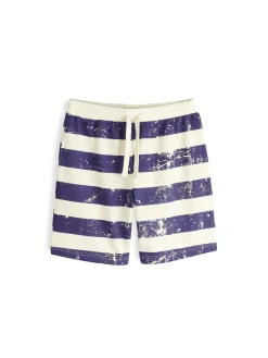 GATE Dresowe spodenki w paski|Dzieci Chłopcy·Spodnie|Chłopcy·Szorty ☀️