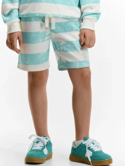 GATE Dresowe spodenki w paski|Dzieci Chłopcy·Spodnie|Chłopcy·Szorty ☀️