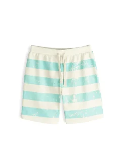 GATE Dresowe spodenki w paski|Dzieci Chłopcy·Spodnie|Chłopcy·Szorty ☀️