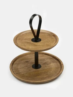 GATE Drewniana ozdobna tacka| Dekoracja Domu·Party Essentials|Dekoracja Domu·Dekoracje