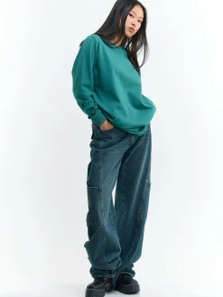 GATE Długa bluza| Swetry I Bluzy·Bluzy