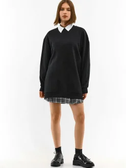 GATE Długa bluza| Swetry I Bluzy·Bluzy