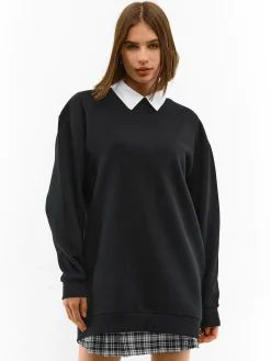 GATE Długa bluza| Swetry I Bluzy·Bluzy