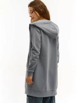 GATE Długa bluza na zamek| Swetry I Bluzy·Bluzy