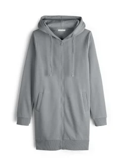 GATE Długa bluza na zamek| Swetry I Bluzy·Bluzy