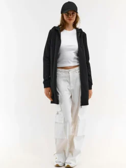 GATE Długa bluza na zamek| Swetry I Bluzy·Bluzy