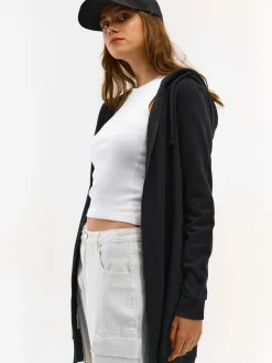 GATE Długa bluza na zamek| Swetry I Bluzy·Bluzy