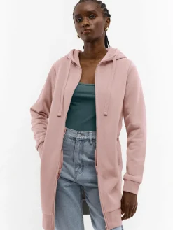 GATE Długa bluza na zamek| Swetry I Bluzy·Bluzy