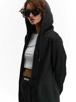 GATE Długa bluza z kapturem| Swetry I Bluzy·Bluzy