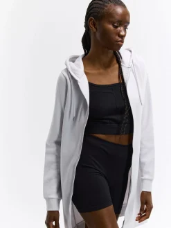 GATE Długa bluza z kapturem| Swetry I Bluzy·Bluzy