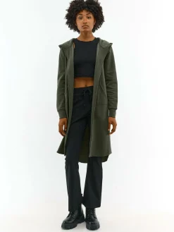 GATE Długa bluza z kapturem| Swetry I Bluzy·Bluzy