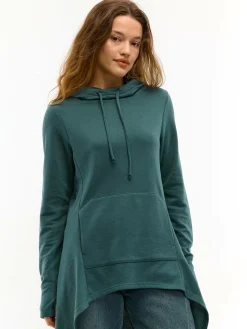 GATE Długa bluza z kapturem| Swetry I Bluzy·Bluzy