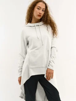 GATE Długa bluza z kapturem| Swetry I Bluzy·Bluzy