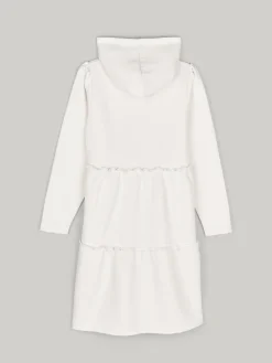 GATE Długa bluza z kapturem i marszczeniami|Dzieci Dziewczynki·Bluzki