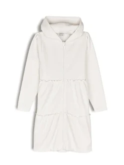 GATE Długa bluza z kapturem i marszczeniami|Dzieci Dziewczynki·Bluzki