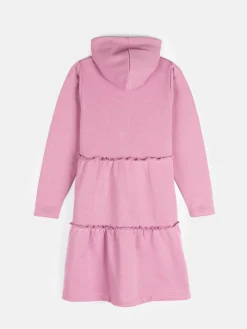 GATE Długa bluza z kapturem i marszczeniami|Dzieci Dziewczynki·Bluzki