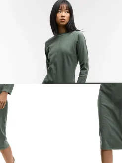 GATE Długa dzianinowa sukienka| Kategorie·Sukienki