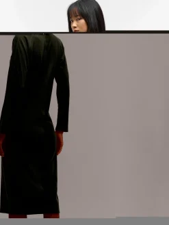 GATE Długa dzianinowa sukienka| Kategorie·Sukienki