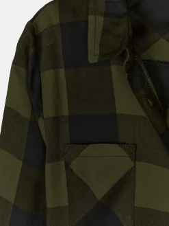 GATE Długa koszula w kratę|Dzieci Dziewczynki·Bluzki I Koszule