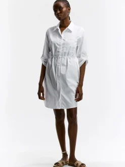 GATE Długa koszula z paskiem|Damskie Koszulki I Topy·Koszule Damskie