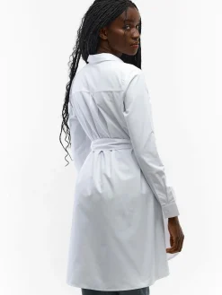 GATE Długa koszula z paskiem|Damskie Koszulki I Topy·Koszule Damskie