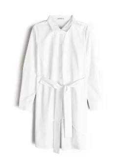 GATE Długa koszula z paskiem|Damskie Koszulki I Topy·Koszule Damskie