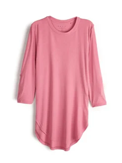 GATE Długa koszulka ze 3/4 rękawem| Koszulki I Topy·Koszulki