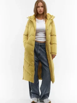 GATE Długa kurtka zimowa z kapturem| Kurtki I Płaszcze·Kurtki Zimowe|Kurtki I Płaszcze·Pikowana Kurtka