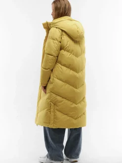 GATE Długa kurtka zimowa z kapturem| Kurtki I Płaszcze·Kurtki Zimowe|Kurtki I Płaszcze·Pikowana Kurtka