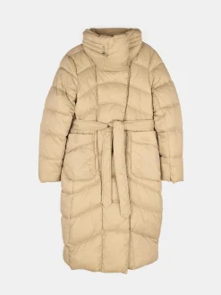 GATE Długa kurtka zimowa z paskiem| Kurtki I Płaszcze·Kurtki Zimowe|Kurtki I Płaszcze·Pikowana Kurtka