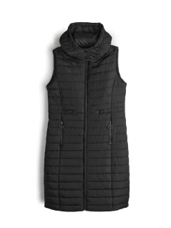 GATE Długa pikowana kamizelka| Kurtki I Płaszcze·Kamizelki|Kurtki I Płaszcze·Pikowana Kurtka