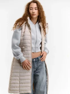 GATE Długa pikowana kamizelka| Kurtki I Płaszcze·Kamizelki|Kurtki I Płaszcze·Pikowana Kurtka