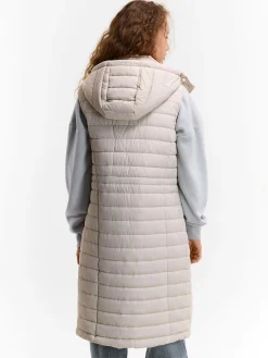 GATE Długa pikowana kamizelka| Kurtki I Płaszcze·Kamizelki|Kurtki I Płaszcze·Pikowana Kurtka