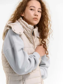 GATE Długa pikowana kamizelka| Kurtki I Płaszcze·Kamizelki|Kurtki I Płaszcze·Pikowana Kurtka