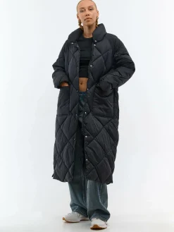 GATE Długa pikowana kurtka zimowa| Kurtki I Płaszcze·Kurtki Zimowe|Kurtki I Płaszcze·Pikowana Kurtka