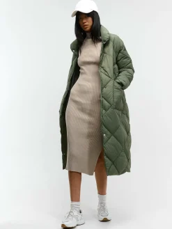 GATE Długa pikowana kurtka zimowa| Kurtki I Płaszcze·Kurtki Zimowe|Kurtki I Płaszcze·Pikowana Kurtka